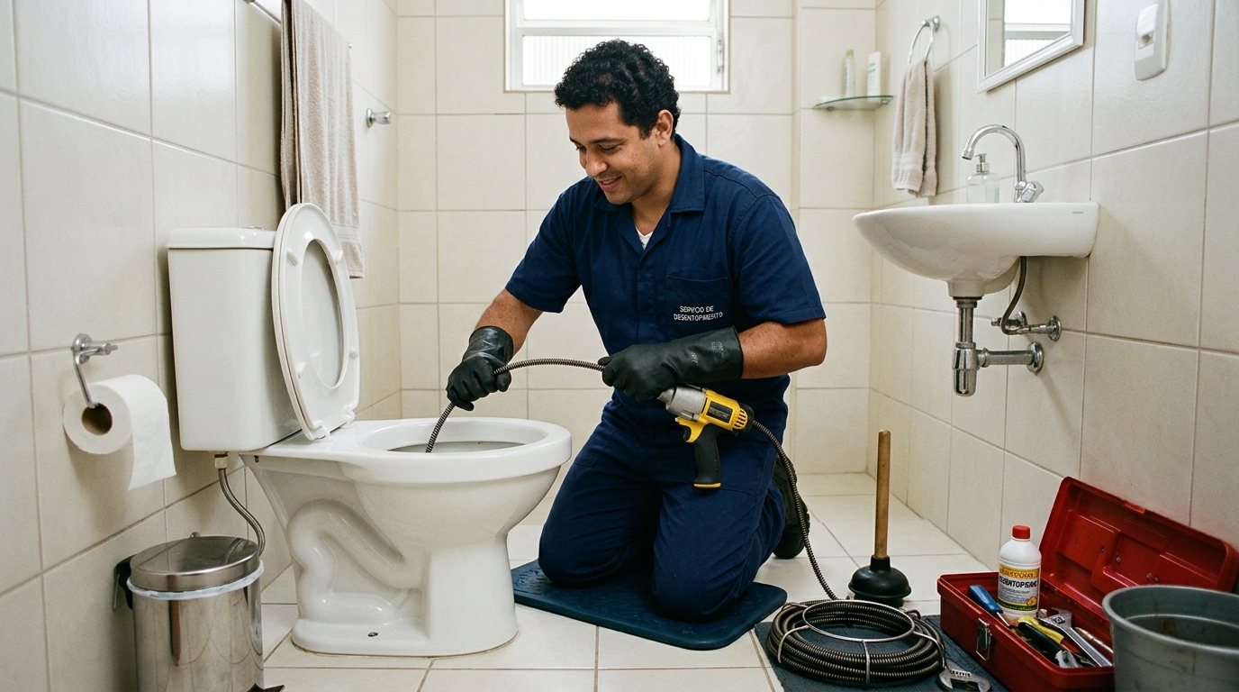 Atendimento em Vaso Sanitário em São José dos Campos‑SP